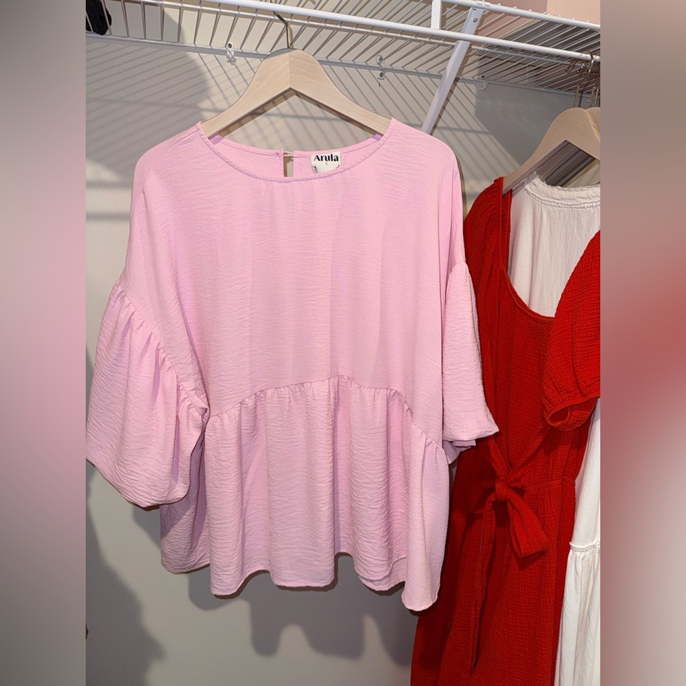 Arula Light Pink Blouse